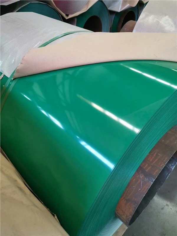 High Strengrh 40g-180g Cold Rolled Hot Dipped Hot Galvanized Steel Color Coated Steel Coil / ppgi / Coil tal-Azzar ippreparat